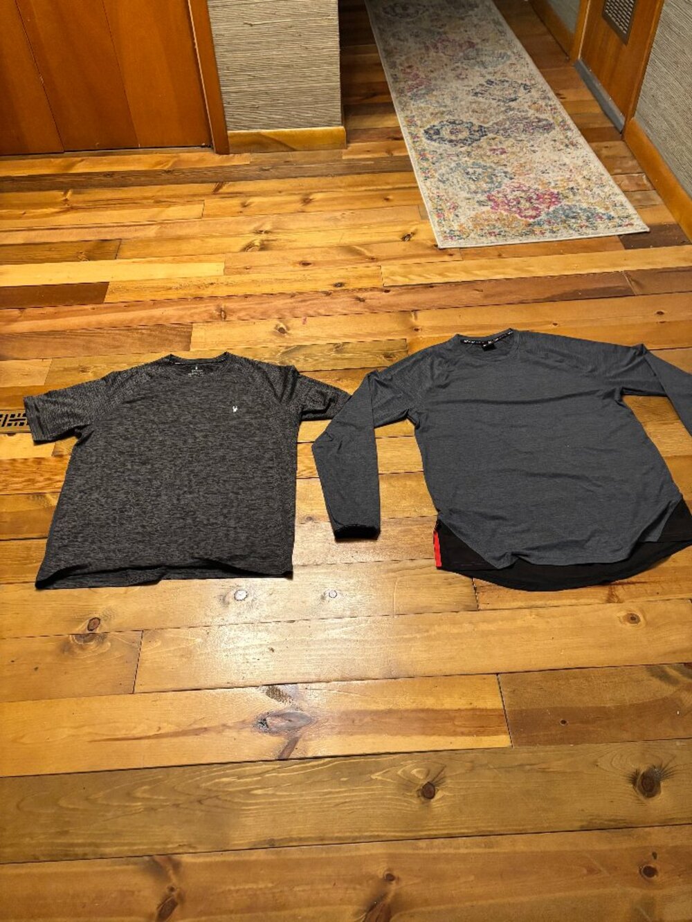 2 Men's Spyder Athletic Shirts